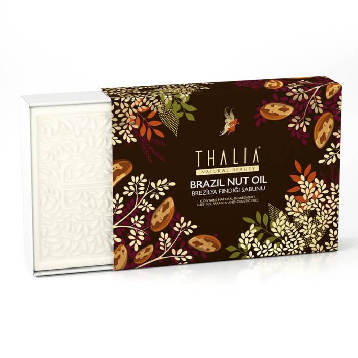 Thalia Akne/Sivilce Önlemeye Yardmcı Brezilya Fındığı Özlü Doğal Katı Sabun 150 gr
