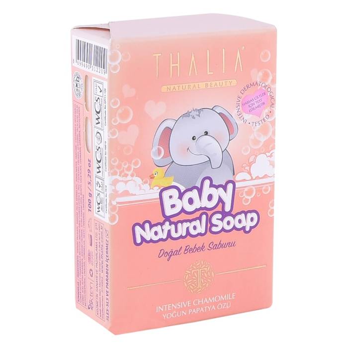 Thalia Natural Baby Soap - Intense Chamomile Extract 100 Gr Pink
