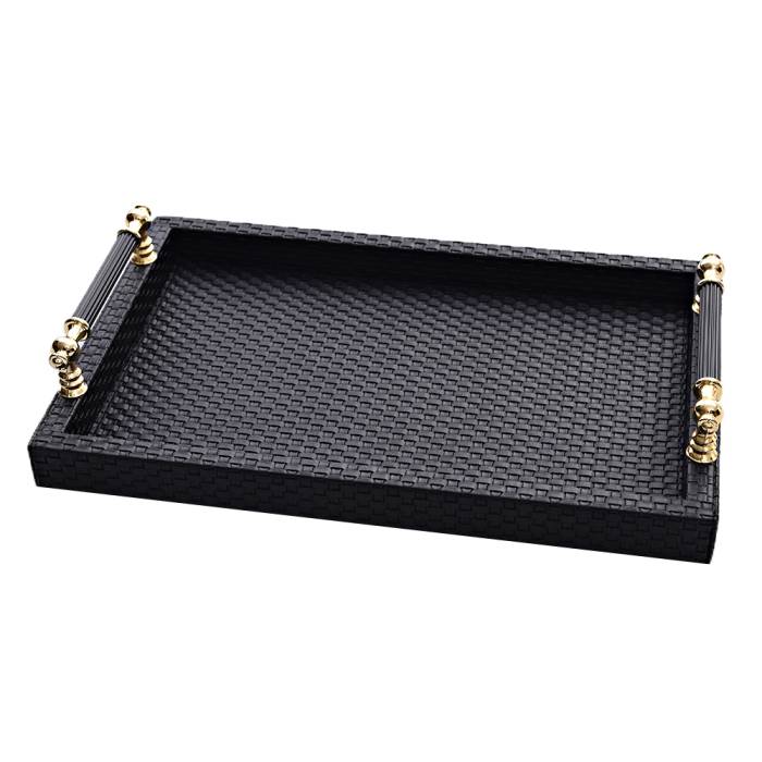 Tray Rectangle 35*45 Cm Black M06100