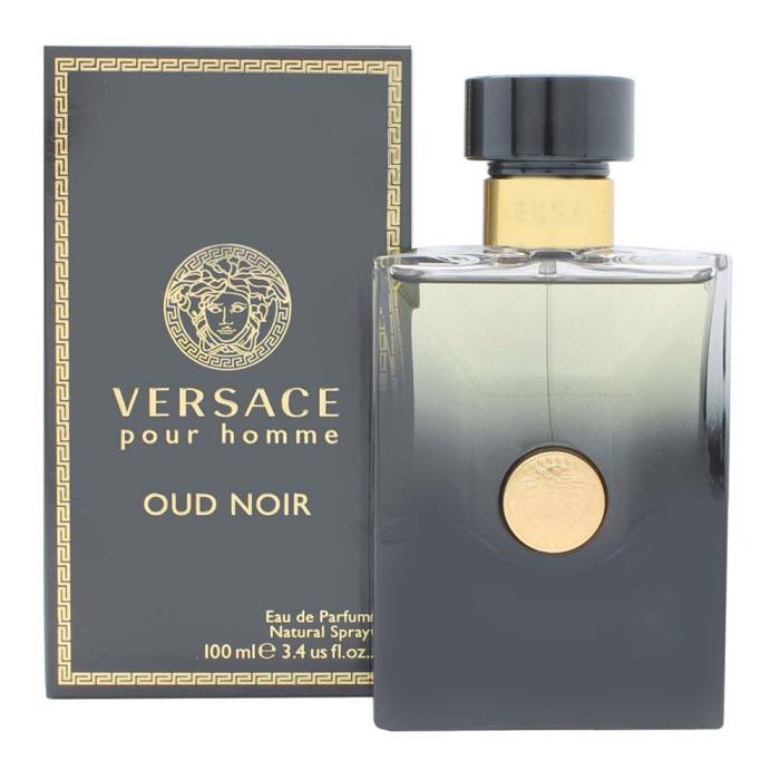 Versace Pour Homme Oud Noir 100 Ml Edp Men's Perfume
