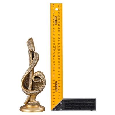 Nakkas Elegant Elif Vav Boytu (Medium Size | Yellow) - Thumbnail
