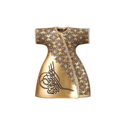 Nakkaş Boytu - Nakkas Elegant Kaftan Boytu (Medium Size | Yellow)