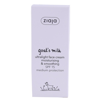 Ziaja - Ziaja Goat Milk Fast Absorbing Moisturizer Spf15 50ml