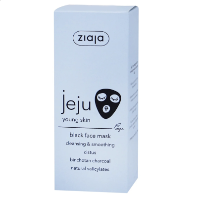 Ziaja - Ziaja Jeju Purifying and Smoothing Black Face Mask 50 ml