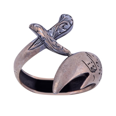 nusnus - Zulfikar Sword 925 Sterling Silver Ring